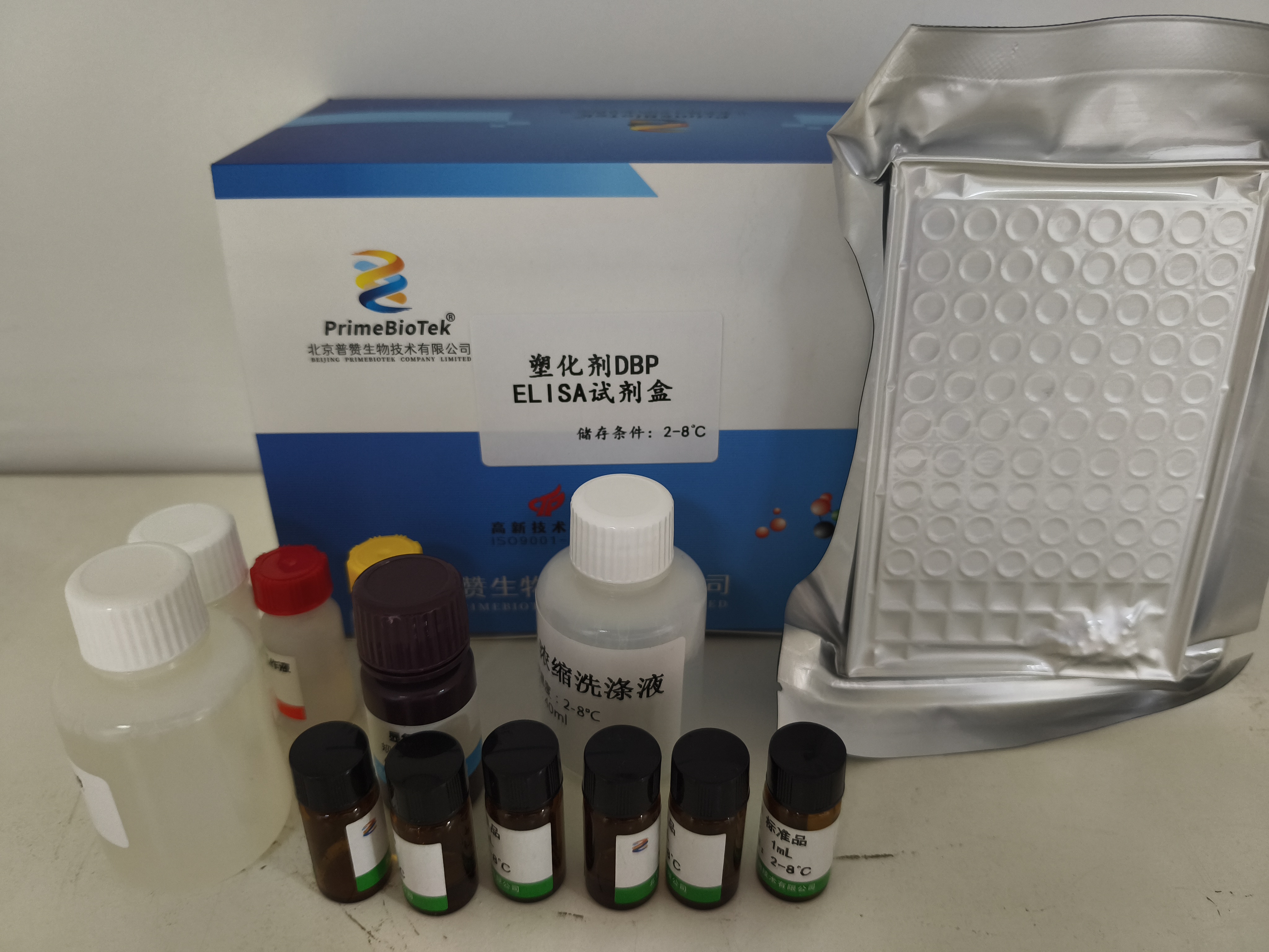 鄰苯二甲酸二丁酯（DBP）ELISA檢測試劑盒（37℃）